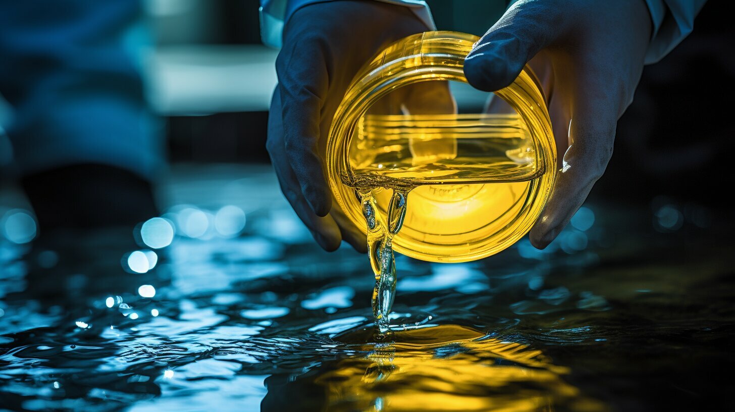 Wie viel Trinkwasser kann bereits durch einen Tropfen Öl ungenießbar werden