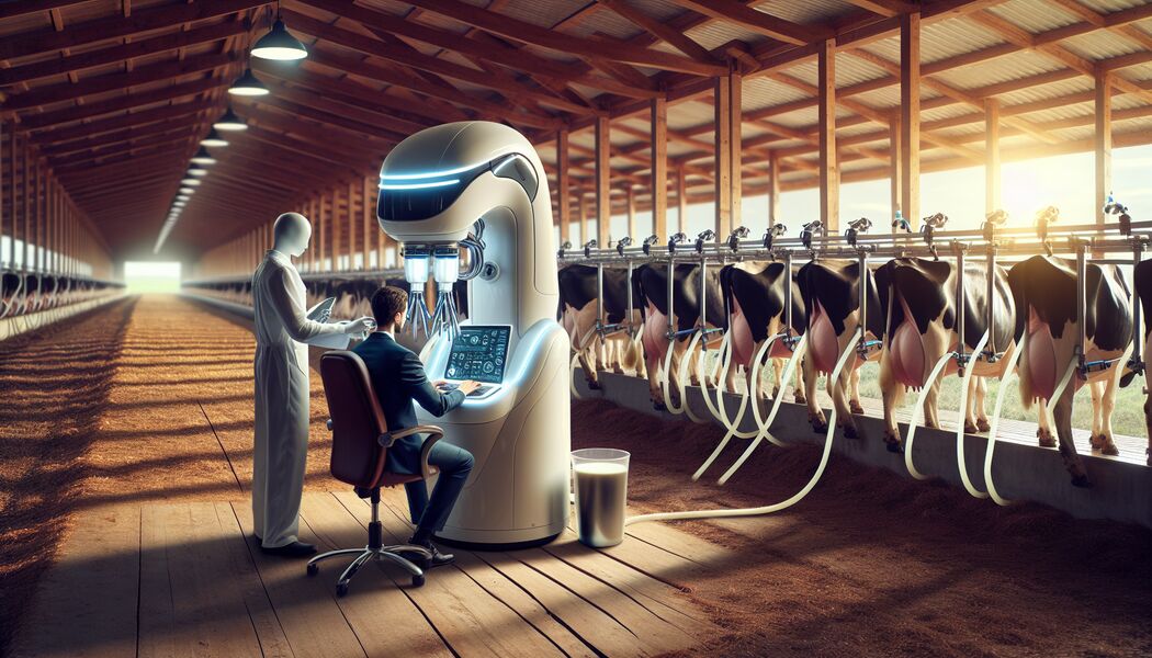 Revolution in der Landwirtschaft » Robotergestützte Melktechnik